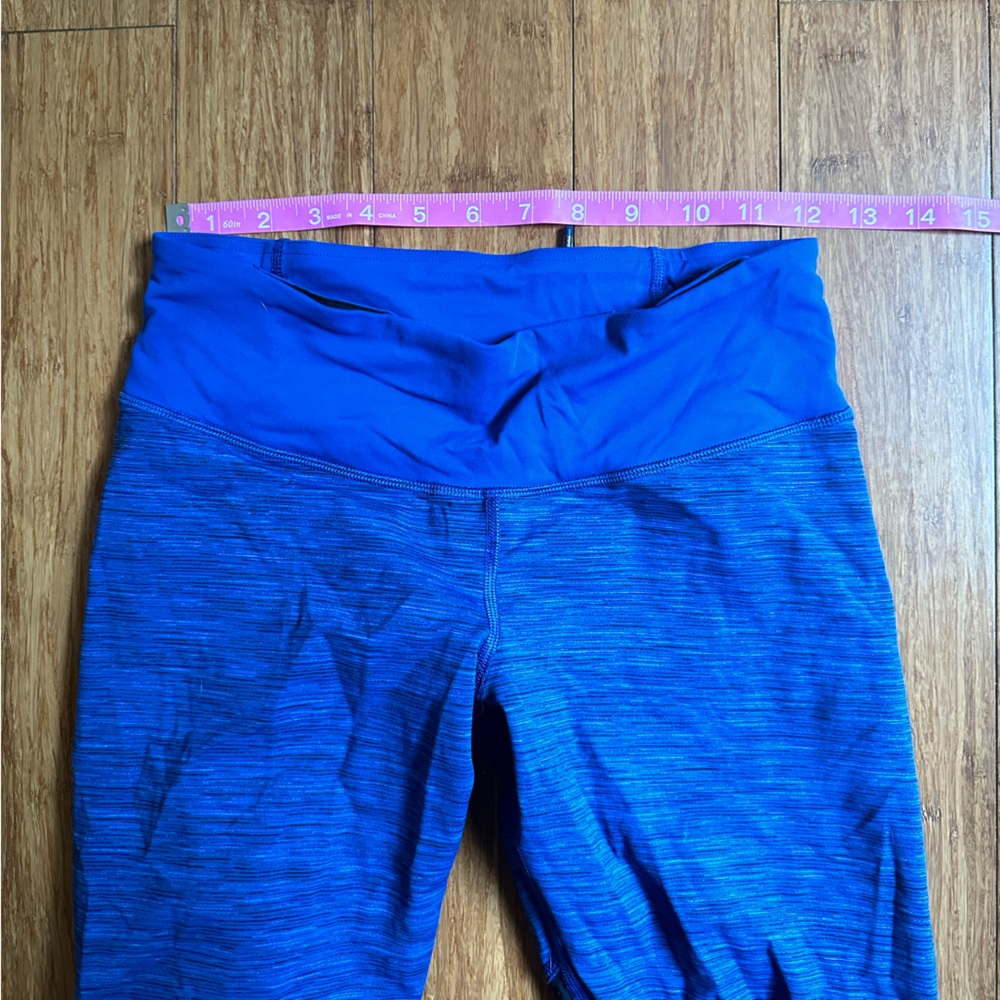 Lululemon Capri Leggings Blue Size 6 - Picture 2 of 5